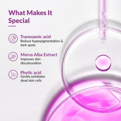 Fixderma 3% Tranexamic Acid Serum, Pigment Correcting Serum Hyperpigmentation and Acne Spots 30 gm - Face Serum
