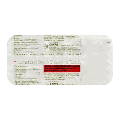 LORANZA 1 Tablet 10's - Anxiety-Anx