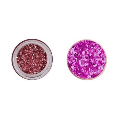 Makeup Revolution Viva Glitter Body Balm Pink Party 3.2 gm - Highlighters & Illuminators