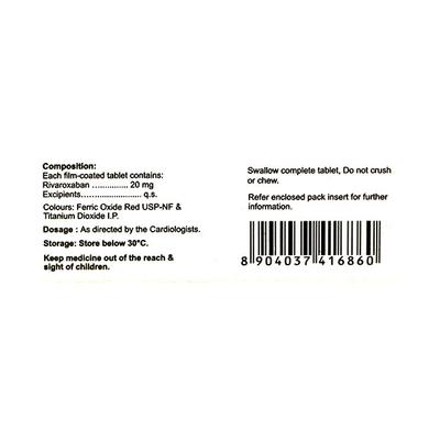 RPIGAT 20 Tablet 10's - Blood Clot-Ant