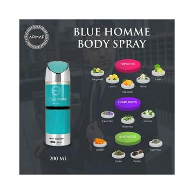Armaf Blue Homme Deodorant for Men 200 ml - Men Deodorants/Roll-Ons
