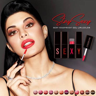 Colorbar Sexy Kiss Proof Gel Lipcolor Hotty - (005) 3.5ml - Liquid Lipsticks