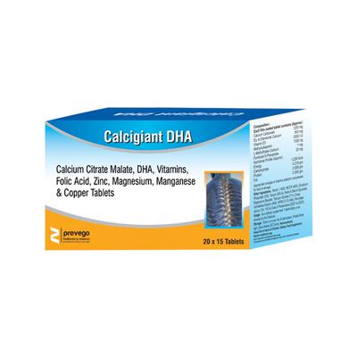CALCIGIANT DHA Tablet 15's - Supplements-Vam