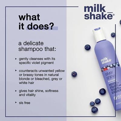 milk shake Silver Shine Shampoo 300 ml - Shampoos