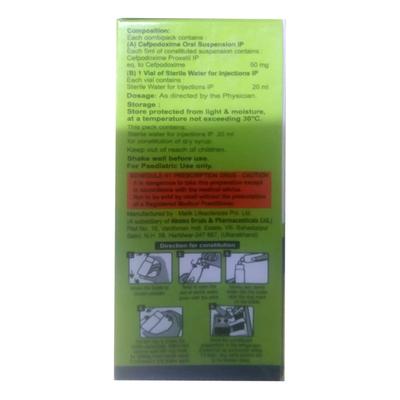 DELPOCURE 50 Oral Suspension 30ml - Bacterial Infections-Cep