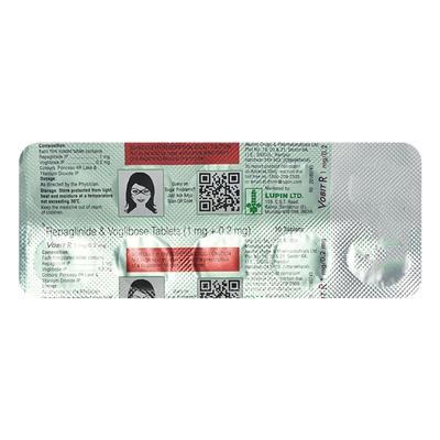VOBIT R 1/0.2 Tablet 10's - Diabetes-Ant