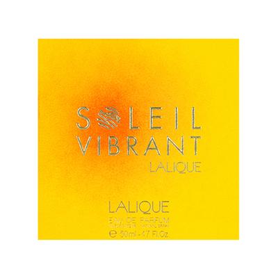 Lalique Soleil Vibrant Eau De Parfum 50 ml - Women Perfumes (Edt/Edp)