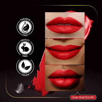 Faces Canada Festive Hues - Comfy Matte Creme Lipstick - Oh So Serious & Over And Out 4.2gm each 2's - Lipsticks