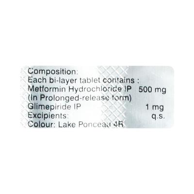 Glimiprex MF 1/500mg Tablet 10'S - Diabetes-Ant