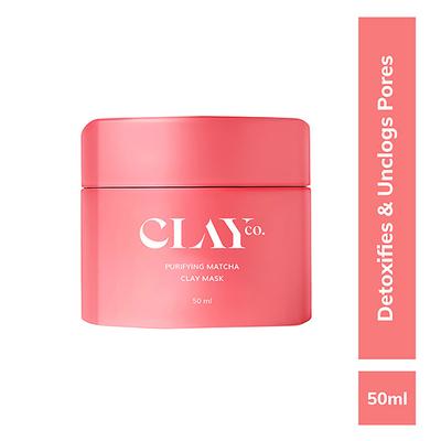 Clayco Purifying Matcha Clay Mask 50 ml - Face Packs