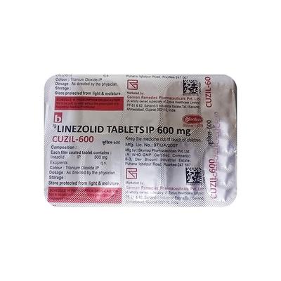 CUZIL 600 Tablet 10's - Bacterial Infections-OAB