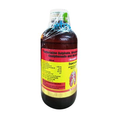 Ascoril + Expectorant 200ml - Cough And Cold-Cou