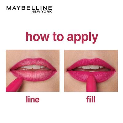 Maybelline New York Super Stay Ink Crayon Lipstick x Pinks Edition, 80 Run The World 1's - Lipsticks
