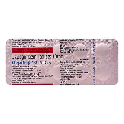 DEPITRIP 10 Tablet 10's - Diabetes-Ant