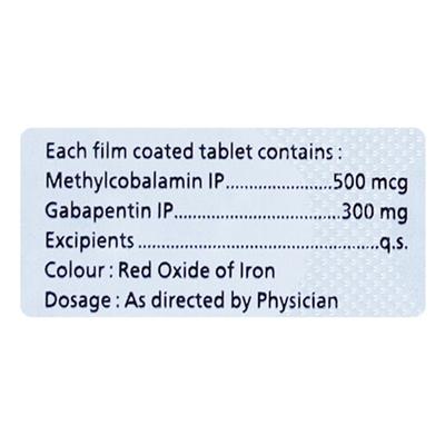 NEUROZIDE G Tablet 10's - Neuropathic Pain-Dru