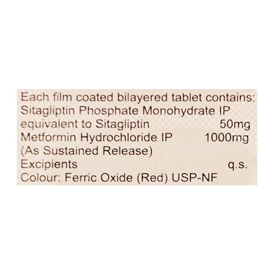 SUITGLIP M XR 50/1000 Tablet 10's - Diabetes-Ant