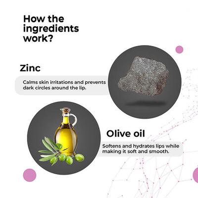 Cosmos by Bewakoof Softening Magic Mineral Lip Mask Powered By Zinc & Olive Oil (Pack of 5) 15 gm - Masks & Peels