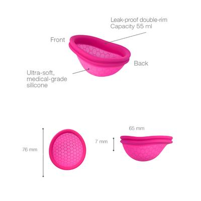 Lemme Be Z Disc Menstrual Disc Cup - Menstrual Cups