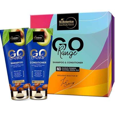 St.Botanica Shampoo + Conditioner - Go Curls 200 ml - Shampoos