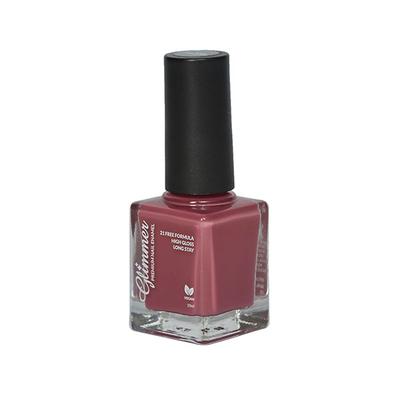 Glimmer Premium Nail Enamel Pinkish Red 10 ml - Nail Polish