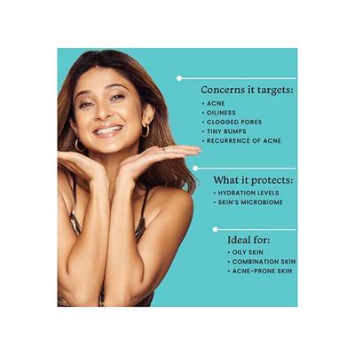 Foxtale Clear Picture Acne Control Cleanser for Oily and Acne Prone Skin Face Wash 100 ml - Scrubs & Exfoliants