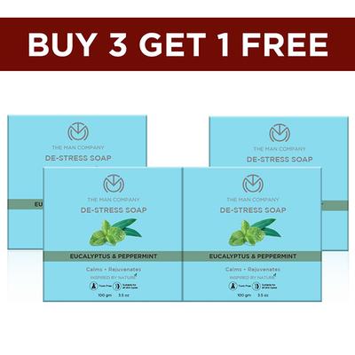 The Man Company De-Stress Soap-B3G1 TMC-WEB-2246 1's - Soaps