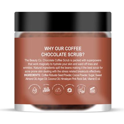The Beauty Co. Chocolate Coffee Body Scrub, 100 gm - Face Scrubs