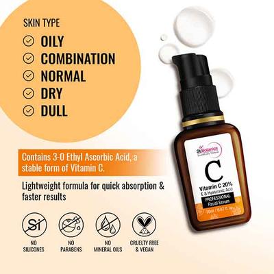 St.Botanica C Vitamin C 20% Professional Facial Serum 20 ml - Face Serum