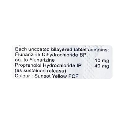 Flupanol 10mg Tablet 10'S - Migraine