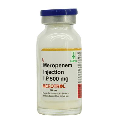 Merotrol 500mg Injection 1's - Bacterial Infections-OBL