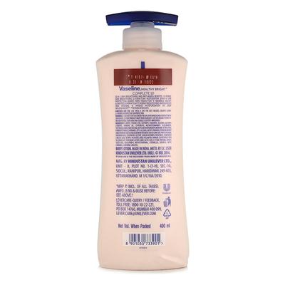 Vaseline Healthy Bright Complete 10 Anti-Ageing Body Lotion 400 ml - Lotions & Creams