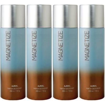 Ajmal Magnetize Deodorant Combo Pack Of 4 High Quality Deodorant For Men & Women 800 ml - Perfumes (Edt/Edp)