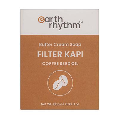 Earth Rhythm Filter Kapi Butter Cream Soap 100 gm - Soaps