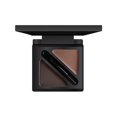 Faces Canada Hd Shape Up Brow Kit - Brown 02 Eyebrow Duo Kit - Wax & Powder With Brush 1's - Eyebrow Pencils & Enhancers