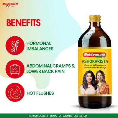Baidyanath Ashokarista Syrup 450 ml - Speciality Medicines