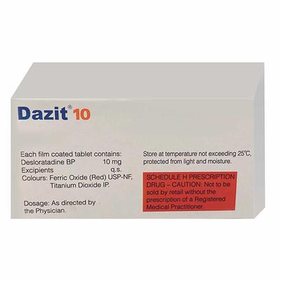 DAZIT 10 Tablet 15's - Allergies-Ant