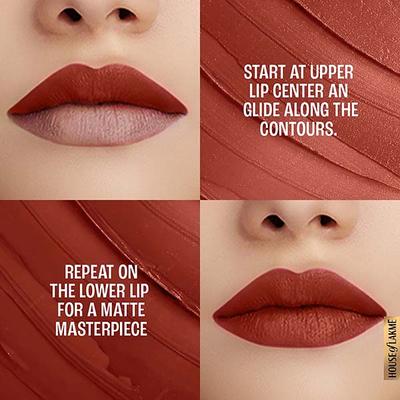 Lakme 9to5 Powerplay Priming Matte Lipstick, Lasts 16hrs, Red Rust, 3.6 gm - Lipsticks