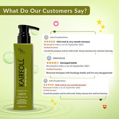 Fixderma Kairfoll Anti Hair Loss Shampoo 200 ml - Shampoos