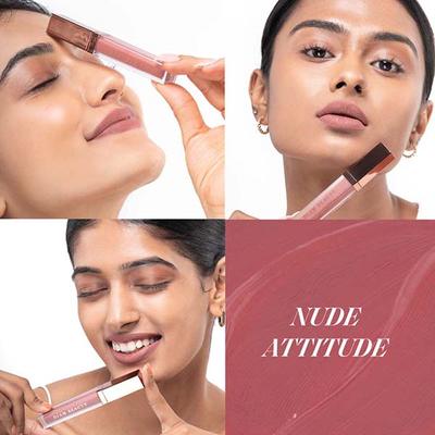 Diam Beauty Matte-nificient Liquid Lipstick, Nude Attitude 5 ml - Liquid Lipsticks