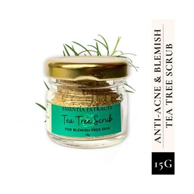 Essentia ExtractsTea Tree Face & Body Exfoliating Scrub 15 gm - Scrubs & Exfoliants