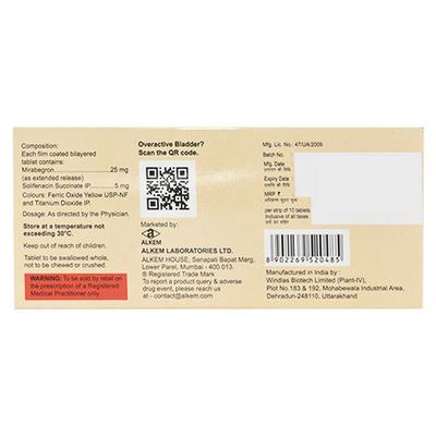 MIRAKEM S Tablet 10's - Bladder And Prostate Disorders-Dru