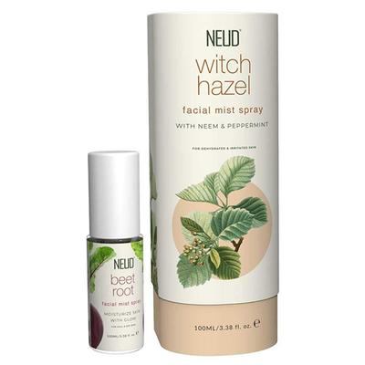NEUD Witch Hazel Facial Mist Spray for Dehydrated & Irritated Skin (100 ml X 2) 2's - Face Gels