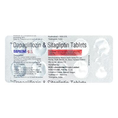 DAPAONE S 10/100 Tablet 10's - Diabetes-Ant