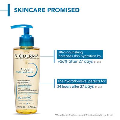 Bioderma Atoderm Huile de douche Cleansing Oil 200 ml - Essential Oils