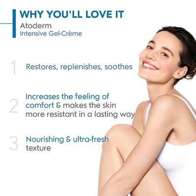 Bioderma Atoderm Intensive Gel Creme for Anti-itching lipid-replenishing treatment 200 ml - Lotions & Creams