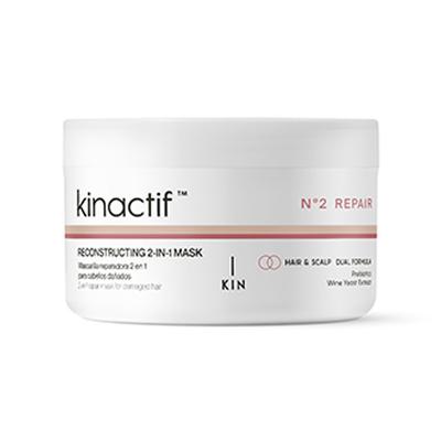 Kin Cosmetics Kinactif Reconstructing 2-In-1 Mask 200 ml - Hair Masks & Packs