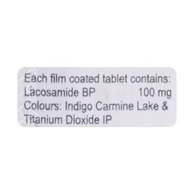 LACOBRIS 100 Tablet 10's - Epilepsy/Convulsion-Ant
