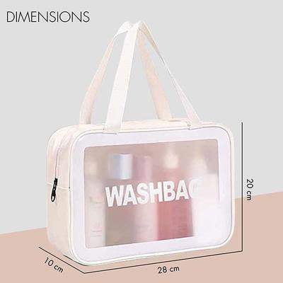 Allure Washable Cosmetic Large Bag Color White 1's - Makeup Bags & Cases