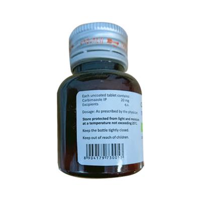 Thyrocab 20mg Tablet 100'S - Hyperthyroidism-Ant