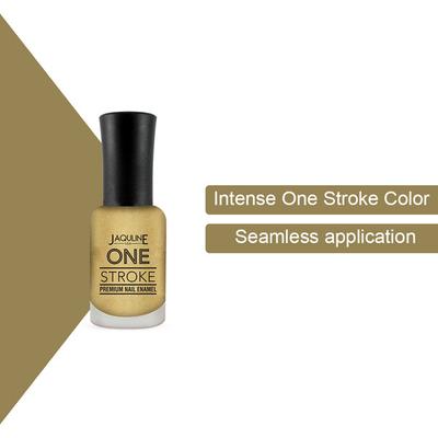 Jaquline USA One Stroke Premium Nail Enamel Golden Treasure J19 8 ml - Nail Polish